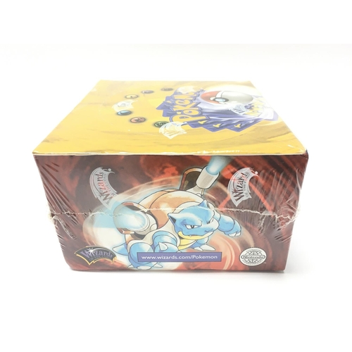 1 - A Rare Boxed Pokemon Forth Print U.K. Base Set Sealed Booster Box (Wizards Of The Coast 1999-2000) o... 