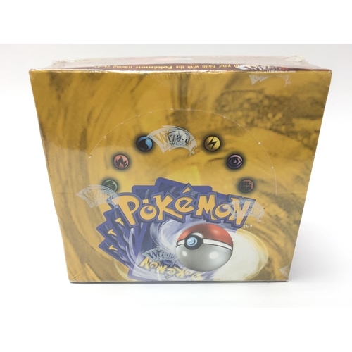 1 - A Rare Boxed Pokemon Forth Print U.K. Base Set Sealed Booster Box (Wizards Of The Coast 1999-2000) o... 