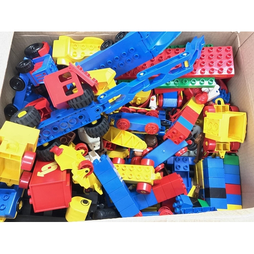 1035 - A Box Containing a Collector of Duplo Building Bricks.No Reserve.