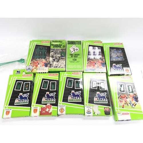 11 - A Collection of 10 Boxed Subbuteo Teams.