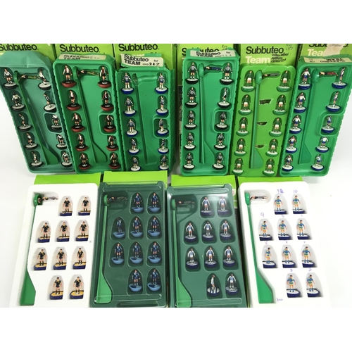 12 - A Collection of 10 Boxed Subbuteo Teams.