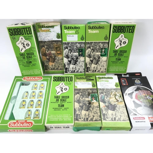 13 - A Collection of 10 Boxed Subbuteo Teams.