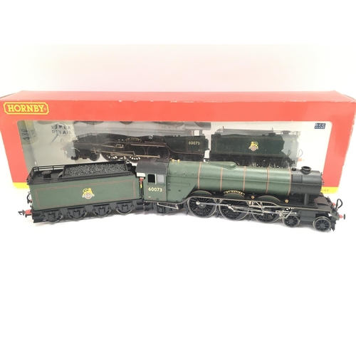 132 - A Boxed Hornby 00 Gauge BR 4-6-2 Class A3 Locomotive ST Gatien # R2536. DCC Ready.