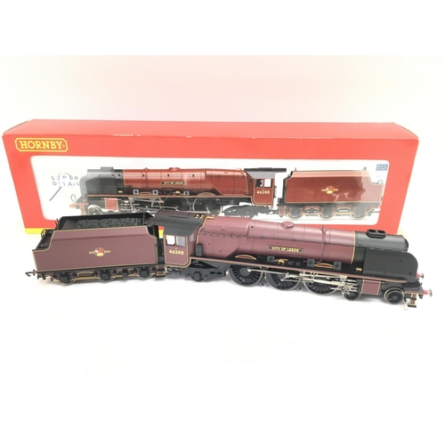 133 - A Boxed Hornby 00 Gauge BR 4-6-2 Princess Coronation Class 46248 City Of Leeds. #R2552. DCC Ready.