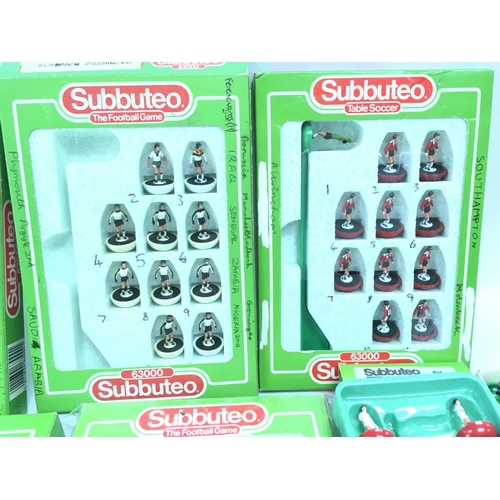 14 - A Collection of 8 Boxed Subbuteo Teams.