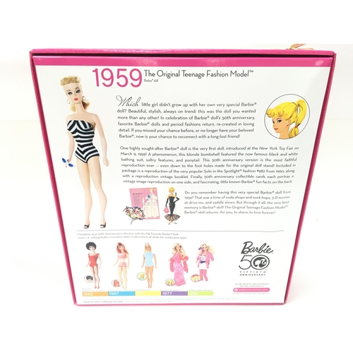 151 - A Boxed Barbie 50Th Anniversary 1959 Vintage Reproduction Doll.