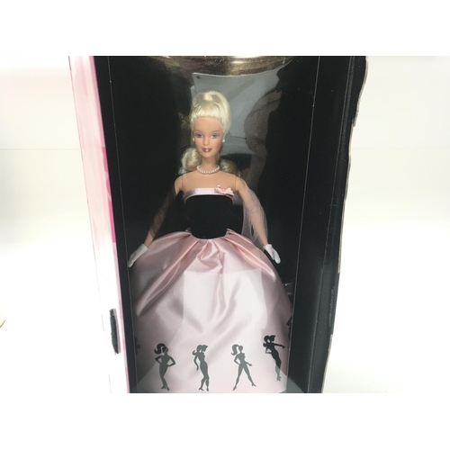 153 - 4 X Boxed Barbies including Flower Mania. Timeless Silhouette. Ballet Masquerade and Blushing Bride.