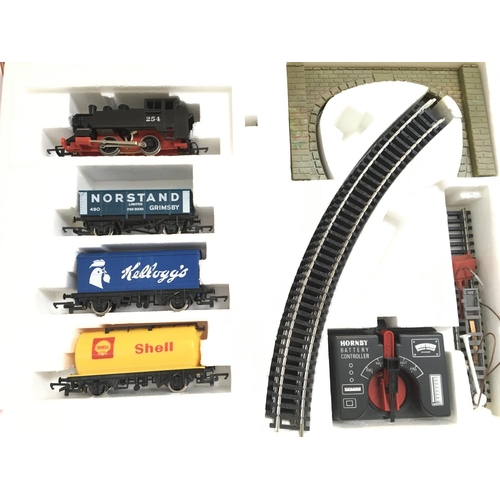 167 - A Boxed Hornby 00 Gauge Electric Train Set.