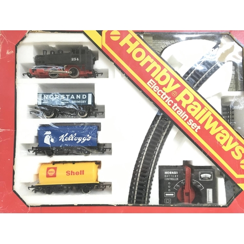 167 - A Boxed Hornby 00 Gauge Electric Train Set.