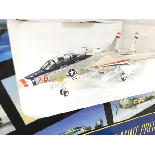 176 - A Boxed Franklin Mint F-14 Tomcat 1/48 scale.