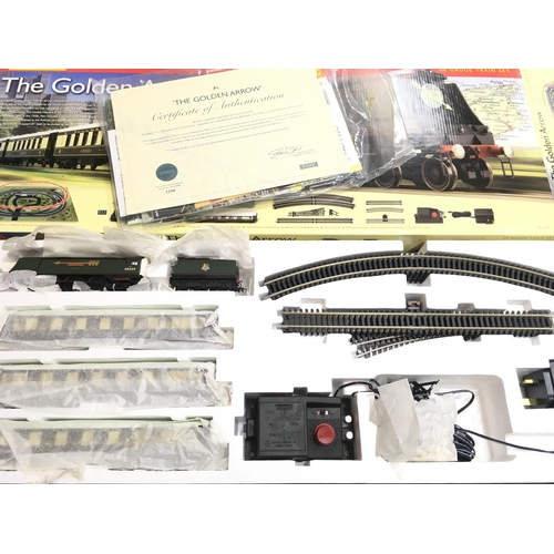 178 - A Boxed Hornby 00 Gauge The Green Arrow Train Set # R1119.