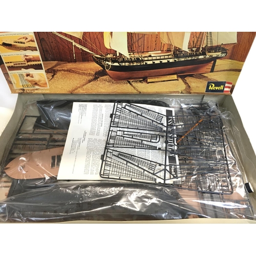 193 - A Boxed Revell Old Ironsides USS Constitution With Sales Model Kit.