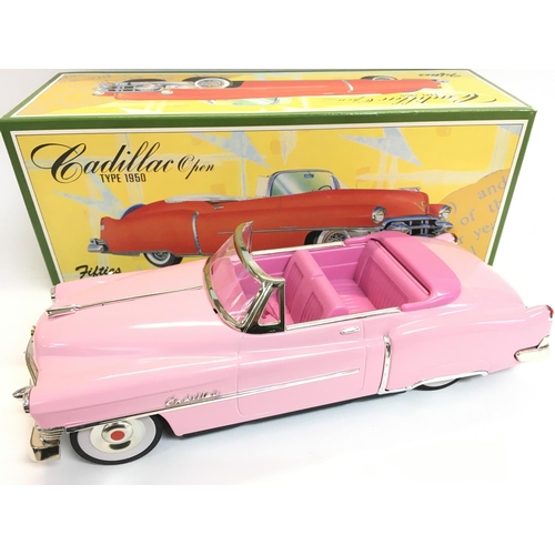 195 - A Boxed Cadillac Open Type 1950 Tin Car.