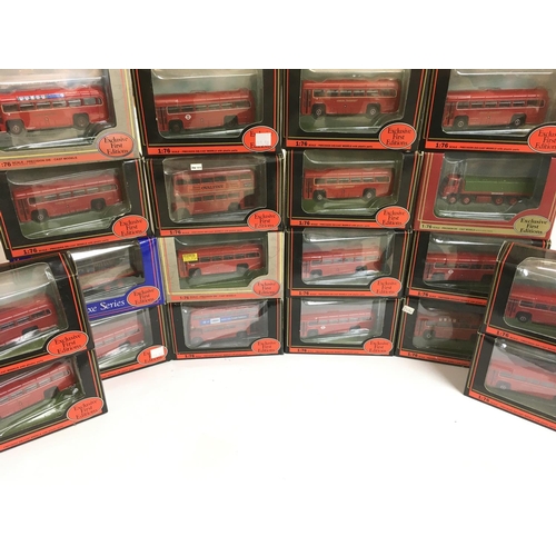 205 - 2 Boxes Containing Exclusive First Edition Buses. No Reserve.(2).