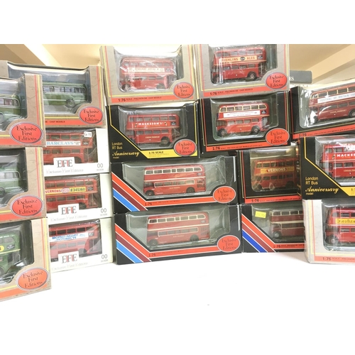 215 - A Box Containing A Collection of Exclusive First Edition Buses And Lorrys. No Reserve.