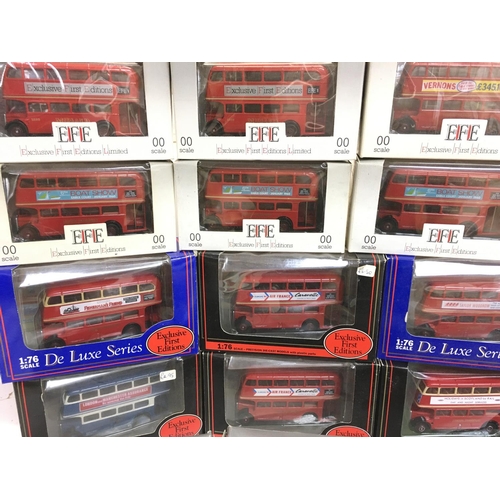 218 - A Box Containing a Collection of Exclusive First Edition Buses.No Reserve.