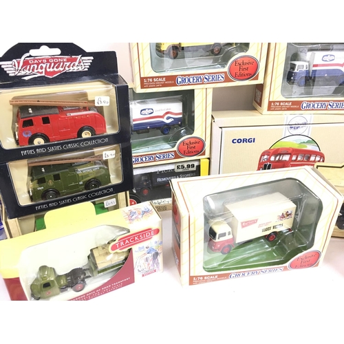 222 - A Boxed Containing Various Boxed Diecast including Exclusive First Editions. Atlas. Corgi Classics. ... 