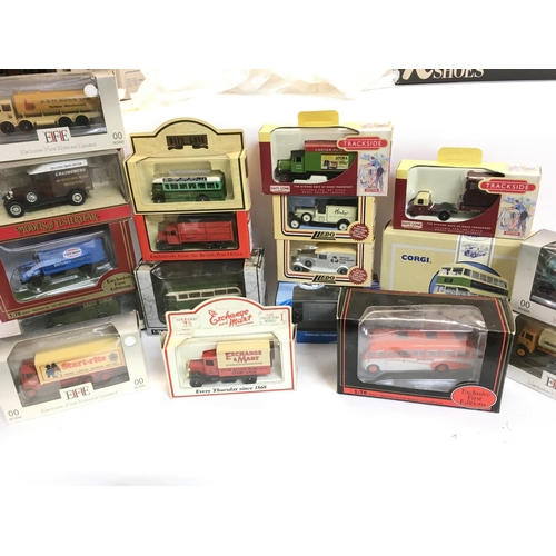 223 - A Box Containing Various Boxed Diecast Including Matchbox. Gilbow Railway. Exclusive First Editions.... 