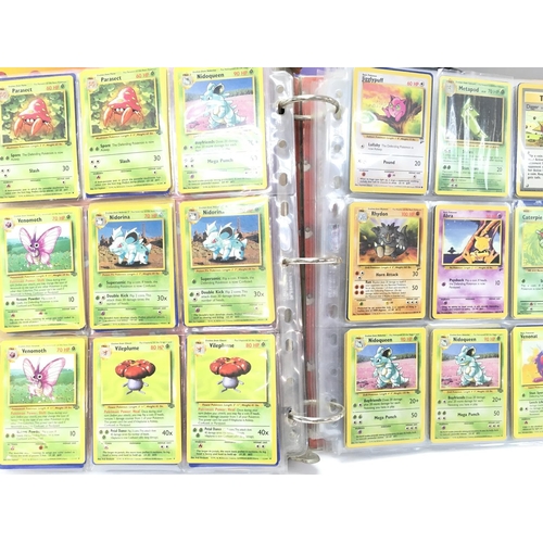 23 - 4 Binders Containing a Collection of vintage PokÃ©mon Cards.