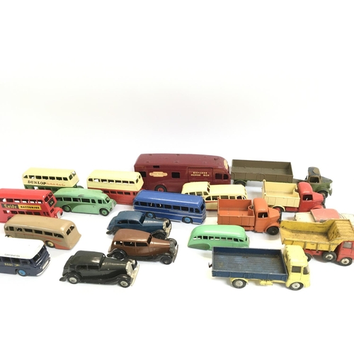 230 - A Collection of Vintage Dinky and Corgi Diecast Toys. Some repainted