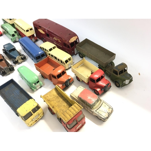 230 - A Collection of Vintage Dinky and Corgi Diecast Toys. Some repainted