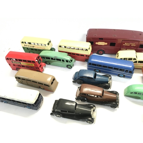 230 - A Collection of Vintage Dinky and Corgi Diecast Toys. Some repainted