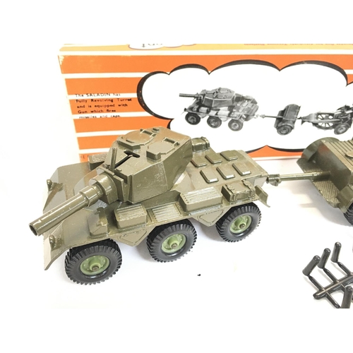 243 - A Boxed Crescent Toys Saladin Armoured Patrol Unit. #2154.