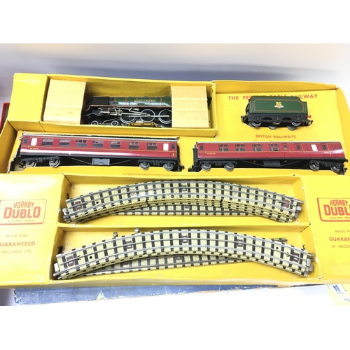 25 - A Large Collection of Hornby Dublo. Including Locos. Sets. Platform. Track. Etc.(3).