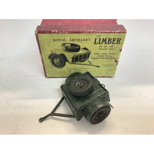 259 - A Boxed Britains Royal Artillery Limber #1726. Box is worn.