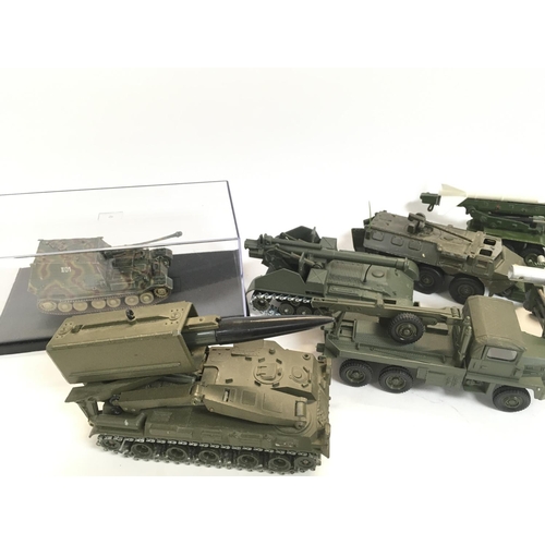 279 - A Collection of Solido and Dinky Missile Launchers etc.