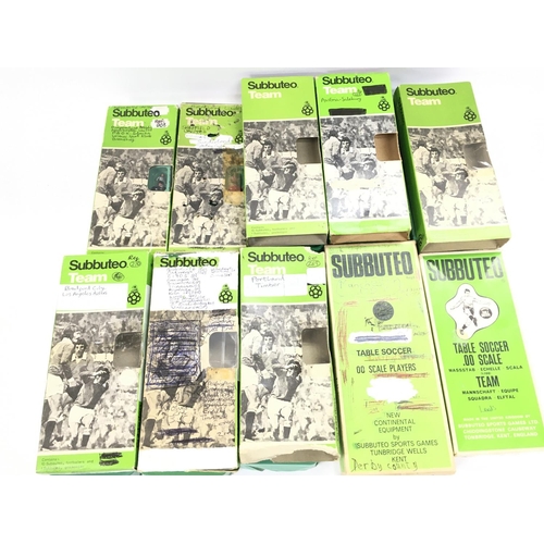 3 - A Collection of 10 Boxed Subbuteo Teams.