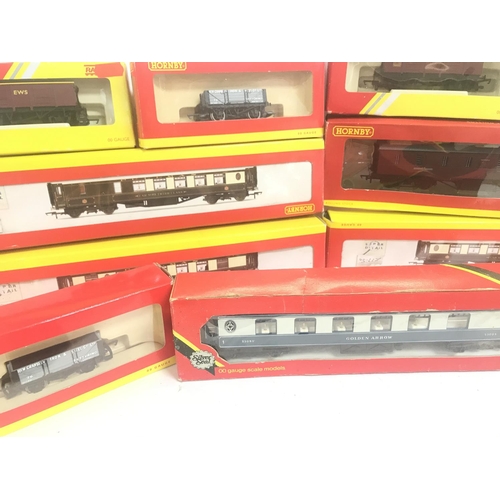 314 - A Collection of Boxed Hornby 00 Gauge Coaches and Rolling Stock.