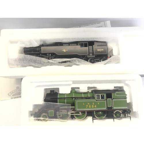 318 - 2 X Boxed Bachmann Locomotives including a L.N.E.R Green #31-600. And a 4MT Standard Tank 80079 BR B... 