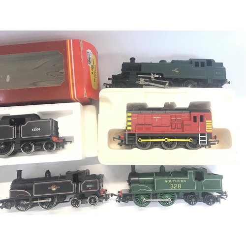 321 - 6 X 00 Gauge Locomotives 1Is Boxed.