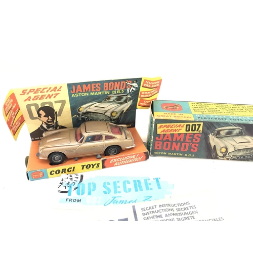 343 - A Boxed Corgi James Bond Aston Martin D.B.5 #261