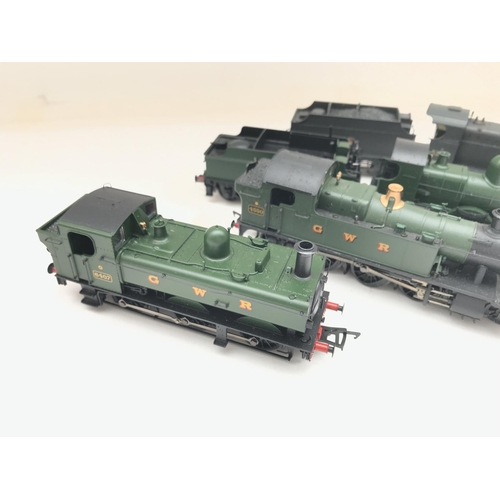 346 - 4 00 Gauge Locomotives 2 With Tenders. Including Bachmann.