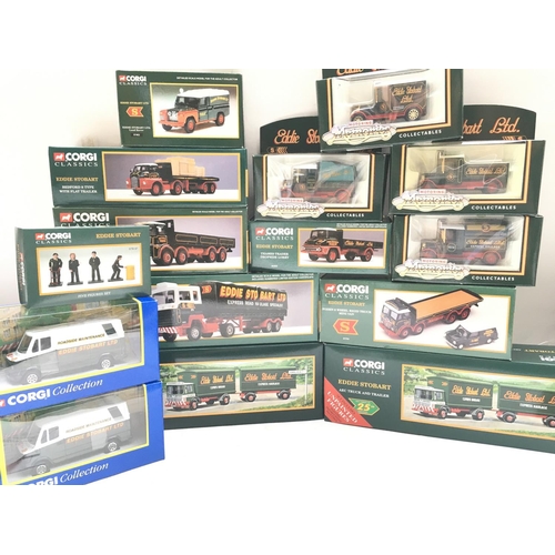 351 - A Collection of Corgi Classics Eddie Stobart.