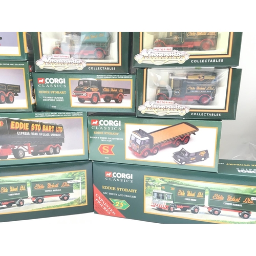 351 - A Collection of Corgi Classics Eddie Stobart.