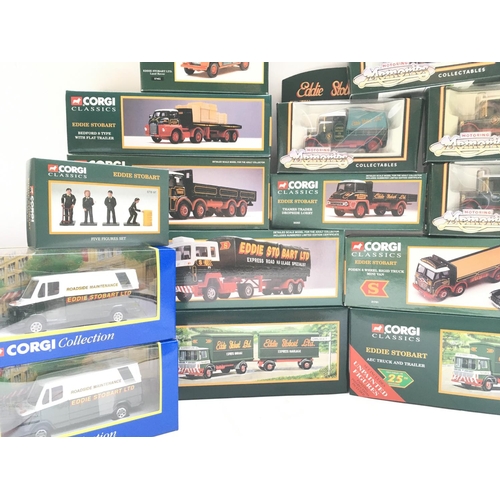 351 - A Collection of Corgi Classics Eddie Stobart.