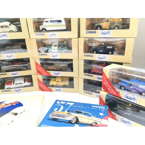 354 - A Collection of Boxed Corgi classics Diecast.