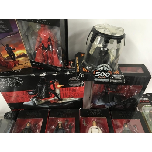 36 - A collection of Star Wars boxed figures