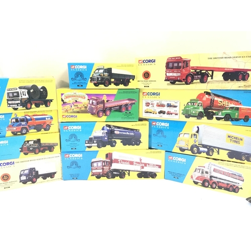 360 - 2 Boxes Containing Corgi Classic Lorrys and Buses.(2).