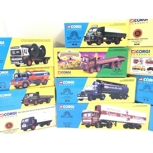 360 - 2 Boxes Containing Corgi Classic Lorrys and Buses.(2).