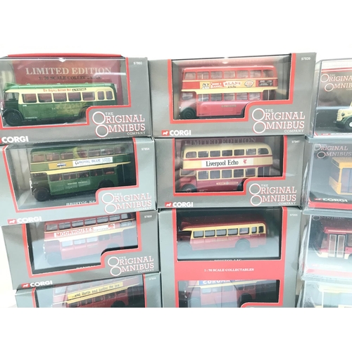 364 - 2 X Boxes Containing Corgi Omnibus. All Boxed (2).