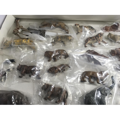 371 - A collection in excess of 50 metal animals by Britains etc