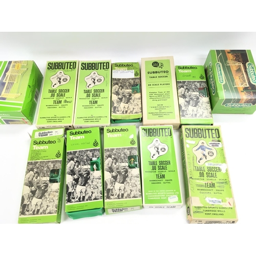 4 - A Collection of 10 Boxed Subbuteo Teams.