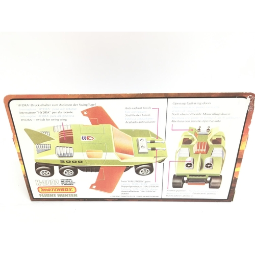 417 - A Boxed Matchbox Adventure 2000 Flight Hunter #K-2002.