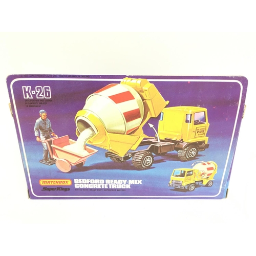 442 - A Boxed Matchbox Bedford Ready-Mix Concrete Truck K-26.