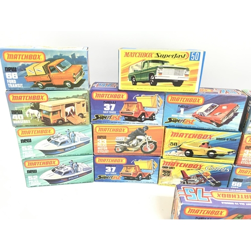 454 - A Collection of Matchbox Superfast Cars All boxed.