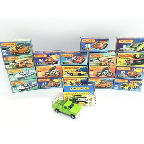 454 - A Collection of Matchbox Superfast Cars All boxed.